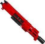 ABC RIFLE COMPANY AR-15 .223 Remington/5.56x45mm NATO Micro Pistol 5in Barrel Custom 5in Top Cut Custom M-LOK Handguard Complete Upper Receiver w/BCG And Charging Handle