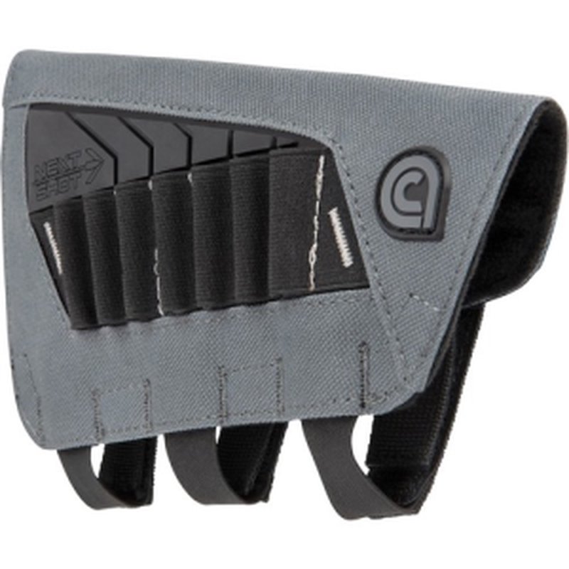 Allen Next Shot Bridger Buttstock Cartridge Carrier .223-.300 Black/Gray