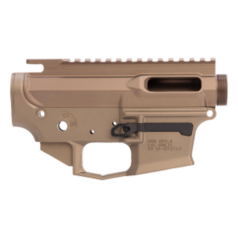 Aero Precision EPC-9 9/40 Threaded Assembled Receiver Set - Kodiak Brown Anodized