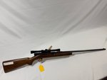 Winchester 74 22 LR Rear-Fed with Fixed 4X Scope by Weaver