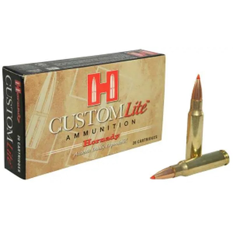 Hornady Custom Lite 308 Win 125gr SST Ammunition 20 Round Box