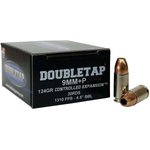 Doubletap 9MM124HP20 9mm+P 124 CXJHP Ammunition