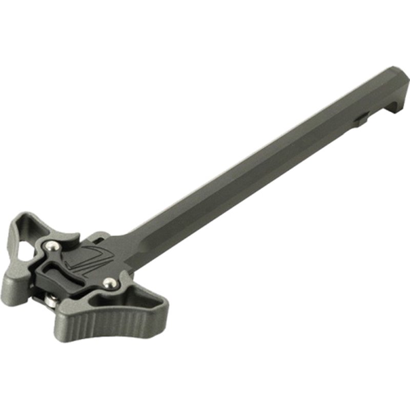 Timber Creek Outdoors Enforcer Mini Small Ambidextrous Charging Handle, Tungsten Cerakote - EM Am