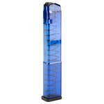 Elite Tactical Systems Glock 9mm 32-Round Gen 2 Magazine (Translucent Blue)