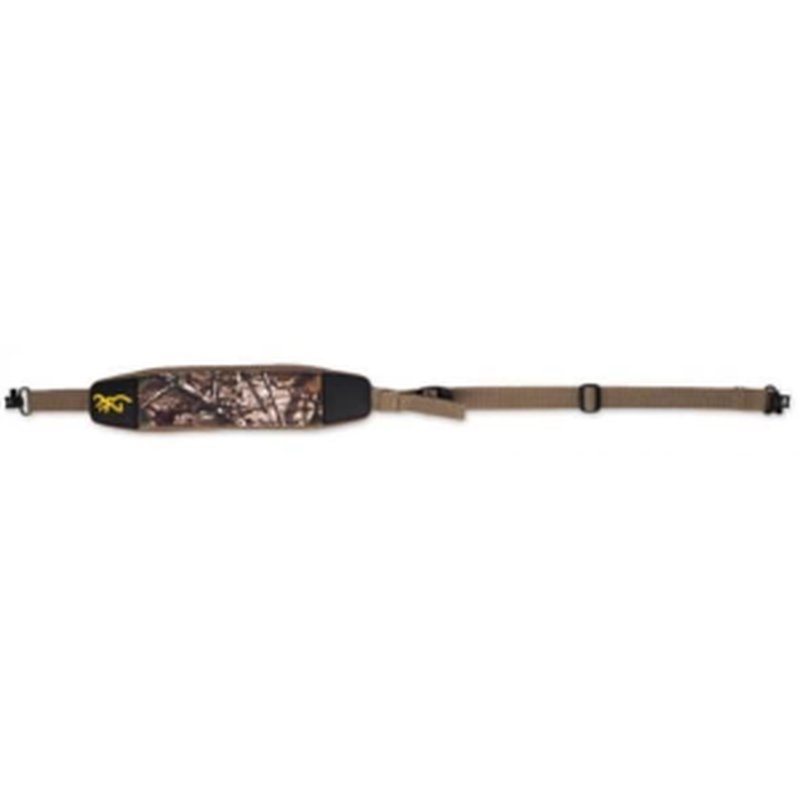 Browning 12201460 Neoprene Rifle Sling 25.5-50IN Rtedg