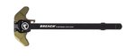 Aero Precision AR15 Breach Ambi Charging Handle with Large Lever, Black/OD Green