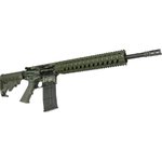RGuns RGQ Semi-Automatic AR-15 Rifle 16" Heavy Barrel .223/5.56NATO 30rd - YHM Flash Suppressor - Free Float Rail - Tiger Stripe / OD Green Finish
