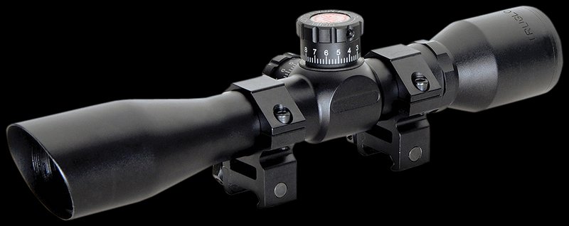 Truglo Tru-Brite Xtreme 4x32 Compact Tactical Rifle Scope Mil-Dot 1 In Tube TG8504BT