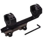 Christensen Arms PRSR Cantilever Scope Mount 30mm Tube 0 MOA Black Anodized Aluminum/Steel