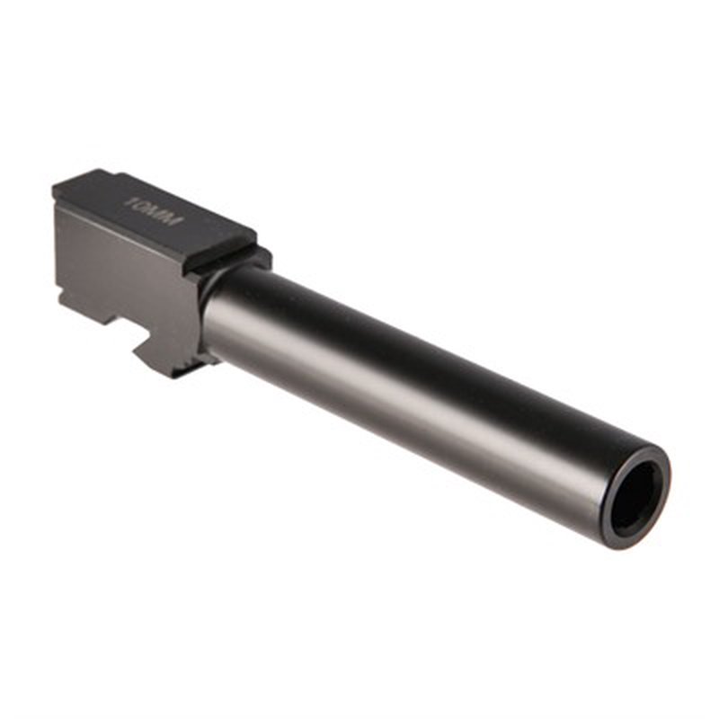 Brownells BRN Glock 20 Match-Grade Barrel, 10mm, 9/16x24 Thread, Black Nitride