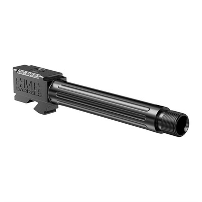 Match Precision Barrel for Glock G17 9mm 4.48 in 1-10 Twist Threaded Fluted Black