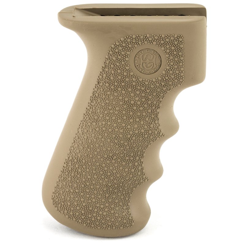 Hogue AK-47 AK-74 Overmolded Rubber Pistol Grip Finger Grooves Flat Dark Earth 74003