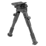 UTG TL-BP28S SWAT Bipod 6.2-6.7in Rubber Feet