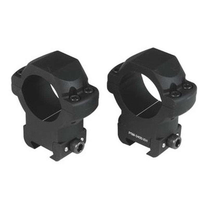 US Optics P6M-X-High 34mm Windage-Adjustable Scope Rings