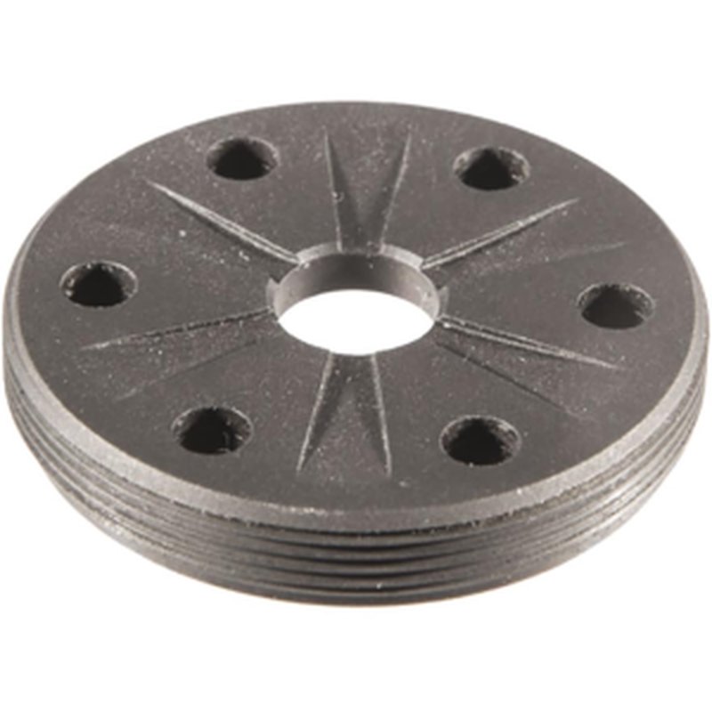SilencerCo Charlie Flat Front Cap 5.56mm for Chimera & Saker (Matte Steel)