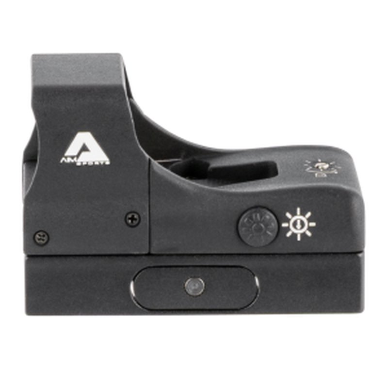 Aim Sports RT5C1 Compact 1x27 Red Dot Sight 3.5 MOA Matte Black