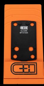 C&H Precision V4 Mil/Leo Adapter for Holosun EPS Glock 43X (GLXEPS)