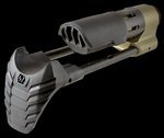 Strike PDW Stock Kit AR-15 Mil-Spec Ambidextrous Rapid Deploy FDE