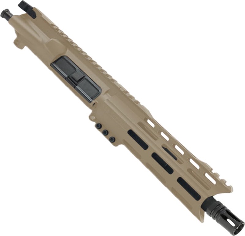 ABC RIFLE COMPANY AR-15 .223 Remington/5.56x45mm NATO Pistol 7in Barrel Custom 7in Top Cut Hybrid M-LOK Handguard Complete Upper Receiver w/BCG And Charging Handle