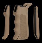 Hogue Modular Overmolded AR Pistol Grip Flat Dark Earth