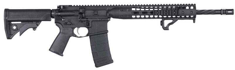 LWRCI DI AR-15 Rifle 5.56 NATO 16.1in Black Ambidextrous Lower