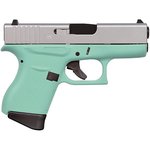 Glock G43X 9mm Robin's Egg Satin Aluminum