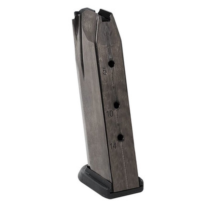 FN FNS-40, FNX-40 Magazine 40 S&W 14-Round Stainless Steel Black
