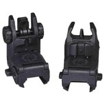 Tippmann Arms Flip Up Picatinny Rail Adjustable Sights Front & Rear Set
