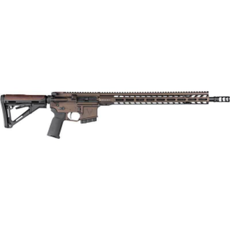 Stag 15 Pursuit 18" 5 Round 6.5 Grendel AR Style Semi Auto Rifle - Midnight Bronze