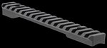 Talley Fierce Long-Action Picatinny Rail 20 MOA Black Anodized Aluminum PLM258763