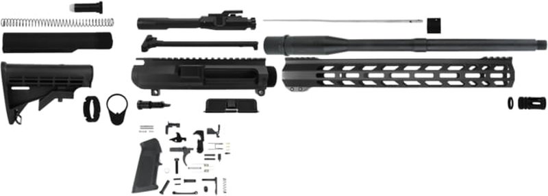 TacFire .308 16 inch Rifle Kit RK308-LPK-16BN Black