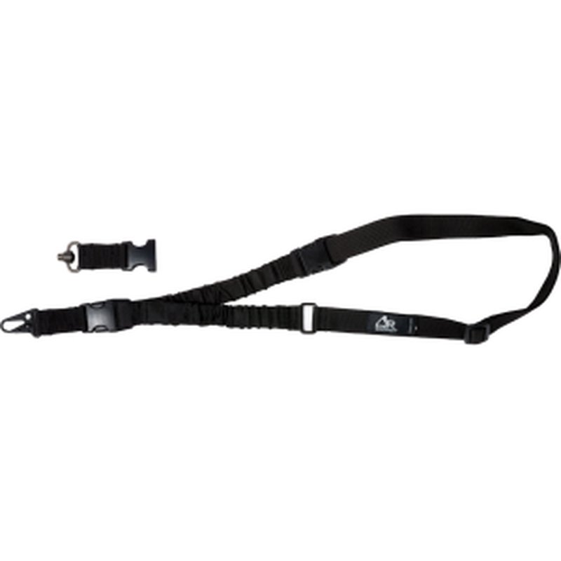 AR-STONER Modular Single Point Bungee Rifle Sling with QD Swivel Nylon Black