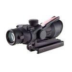 Trijicon 100233 ACOG 4x32 Scope Matte Black Dual Illuminated Red Crosshair 223 Ballistic