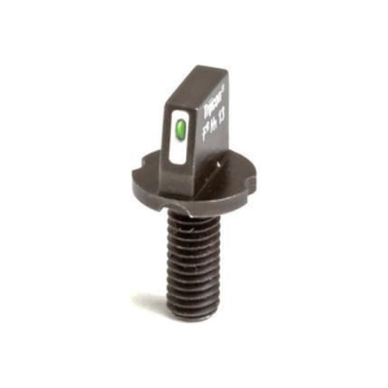 XS Sights AR20016 Tritium Stripe Front Sight Mil-Spec Green with White Outline Black for AR-15