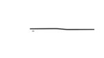 Bootleg Inc Gas Tube Mid Length AR-15 Stainless Steel, Black, SBN coated