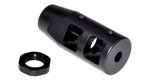 Sniper Muzzle Brake Recoil Compensator AR-15 AR-10 1/2x28 Stainless Steel