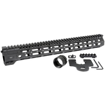 Midwest Industries Combat Rail 15in M-LOK AR Handguard MI-CRM15 6061 Aluminum