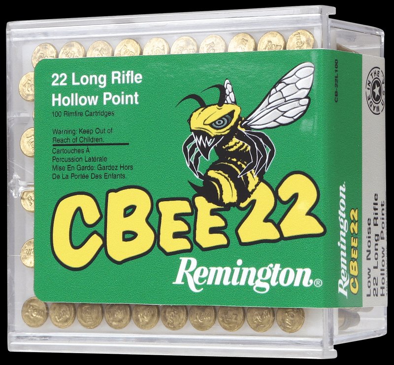 Remington CBee Ammunition .22 LR Hollow Point 33 Grain 100 Rounds