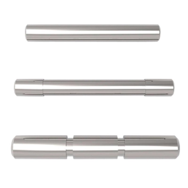 Cross Armory CRGPSSV 3 Pin Set Compatible Glock Gen1-3 Steel, Silver