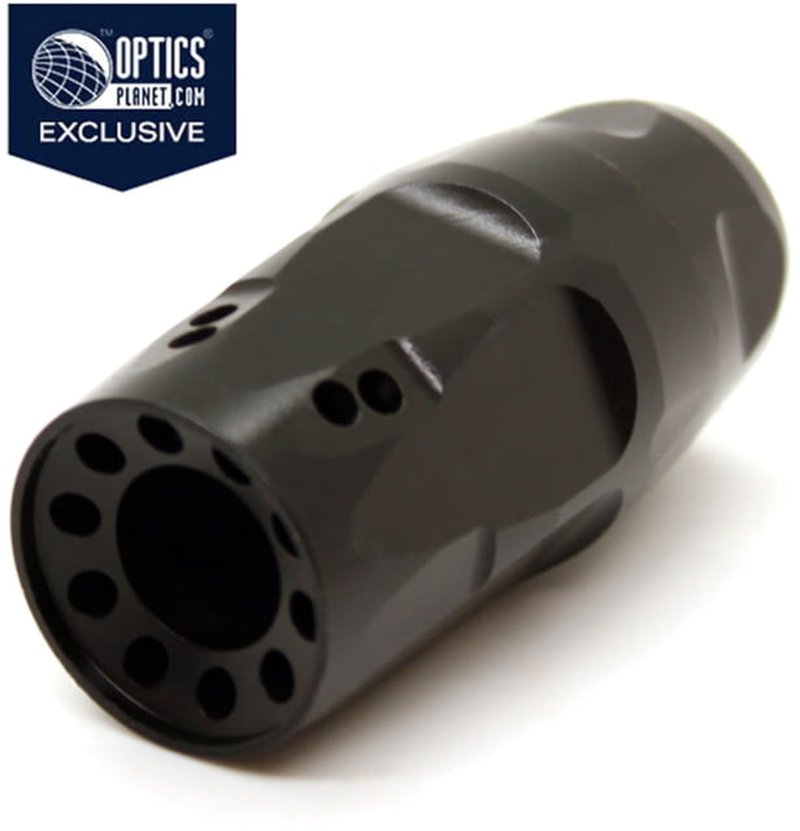 Kaw Valley Precision OPMOD Hybrid-K Linear Compensator 9mm 1/2x28 Black