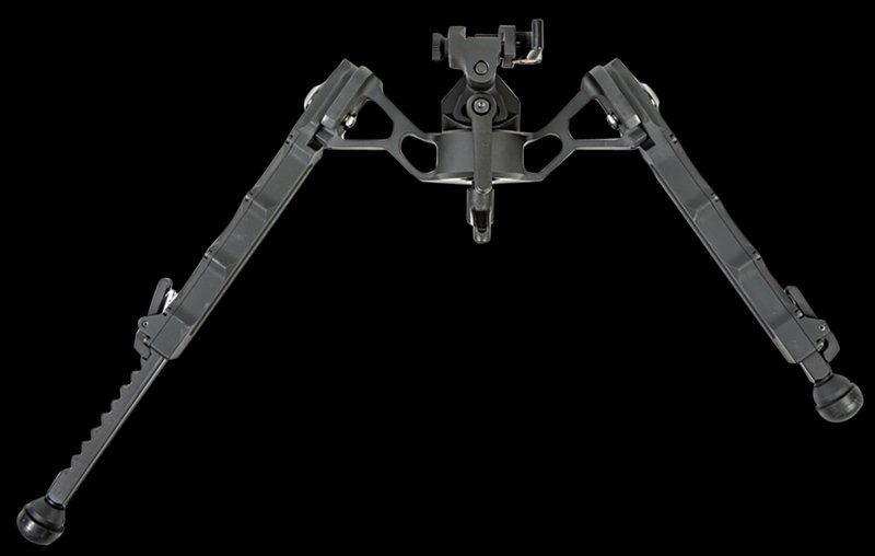 Accu-Tac FC-5 G2 Arca-Spec F-Class Bipod 6.25–10.85 in Height Black 6061-T6 Aluminum