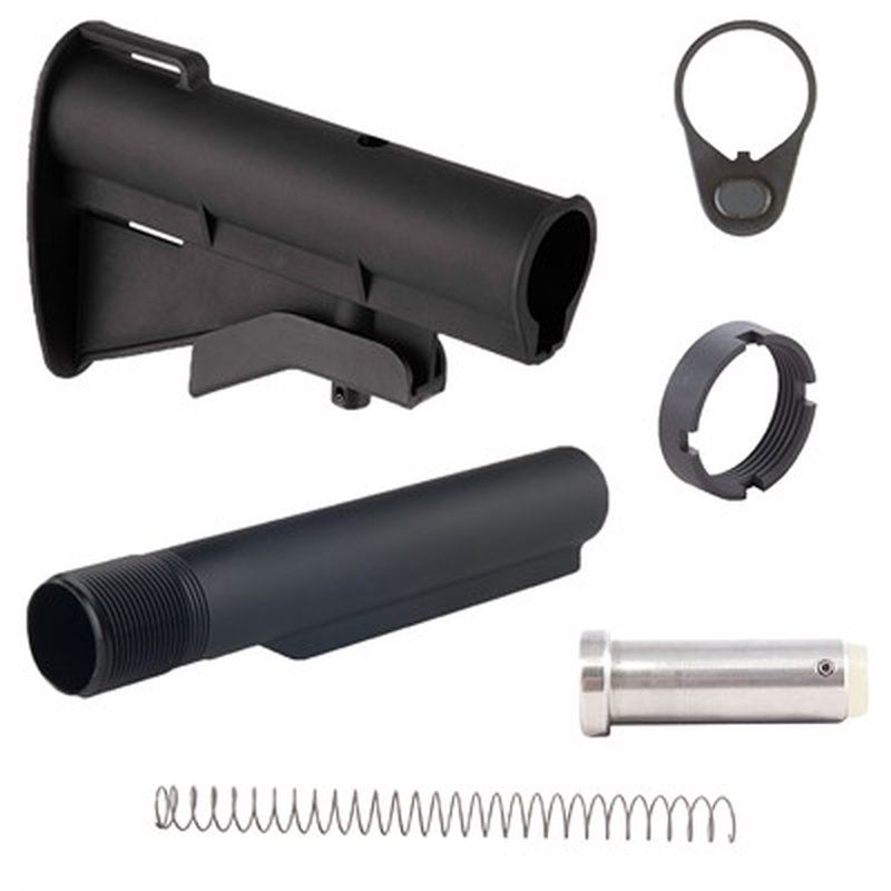 Brn-10 Carbine Stock Assembly - Brn-10 Carbine Stock Set Black