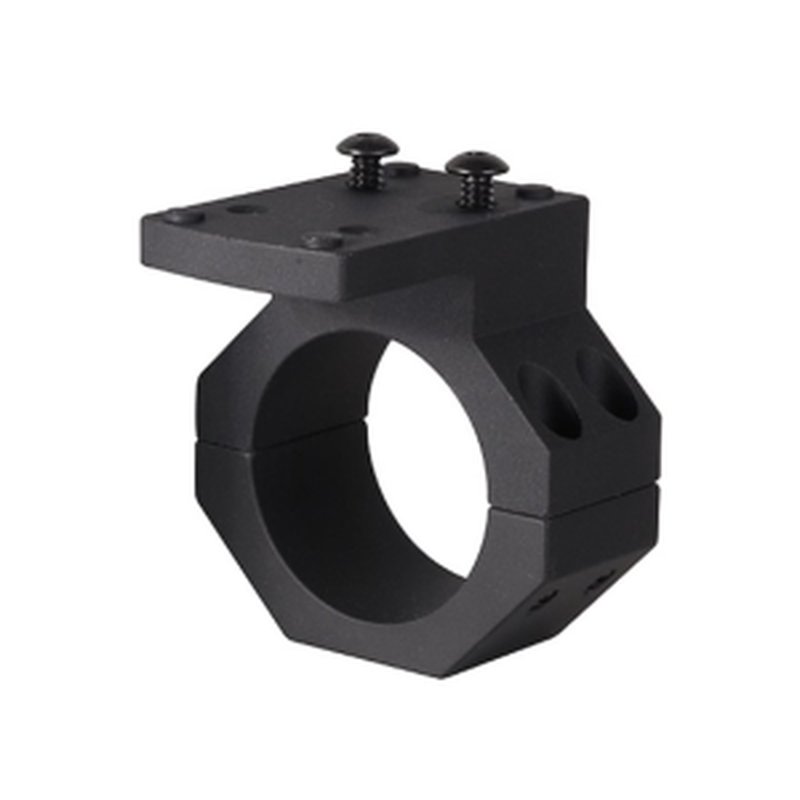 JP Enterprises JPoint Electronic Sight Piggy Back Scope Mount with Adapter Ring fits 1" and 30mm Scope Tube Aluminum Matte Black