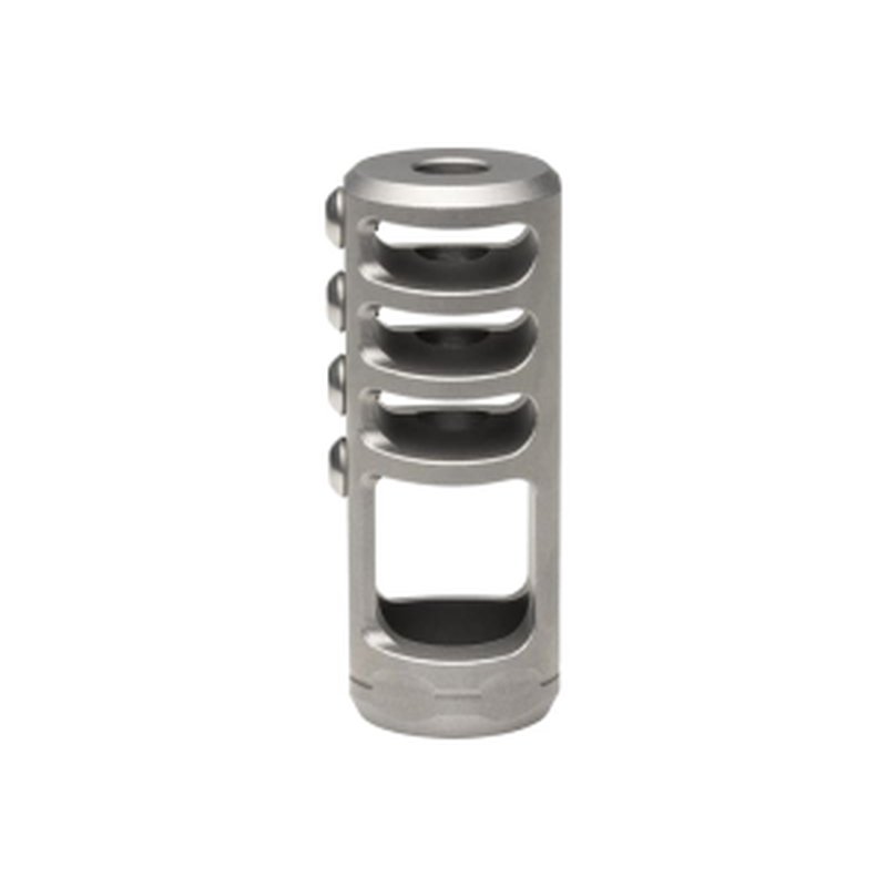 Browning Xeno Recoil Hawg Muzzle Brake, M13x1.25, Stainless, Hub/Xeno Compatible, 2.20" OAL.