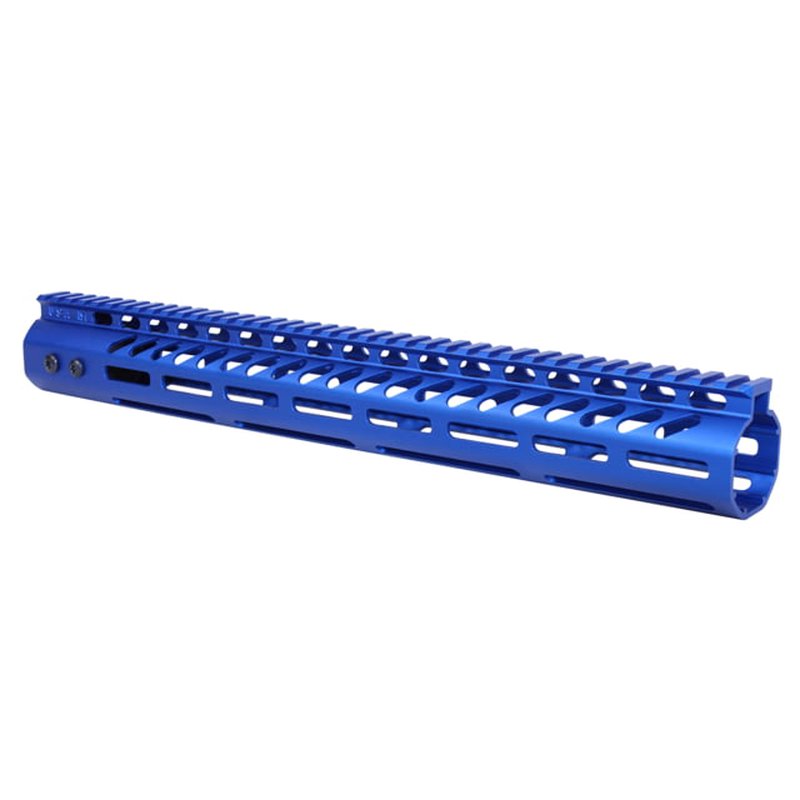 Guntec USA .308 Caliber Ultra Lightweight Thin M-LOK System Free Floating Handguard w/Monolithic Top Rail