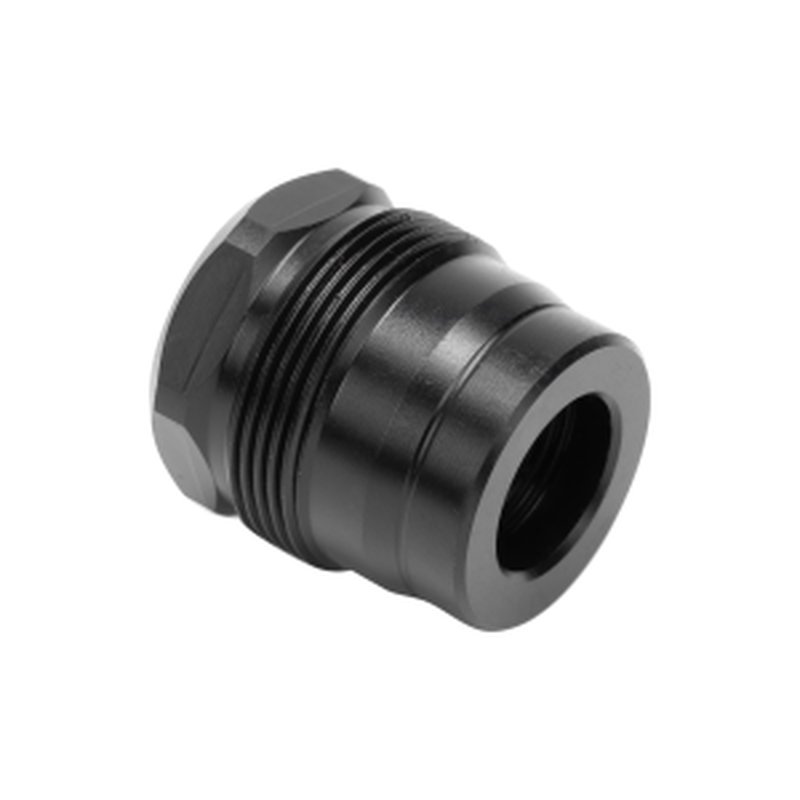 Rearden Mini Suppressor Mount Muzzle Device - PB Mount - Taper - 1/2x28 - Nitride