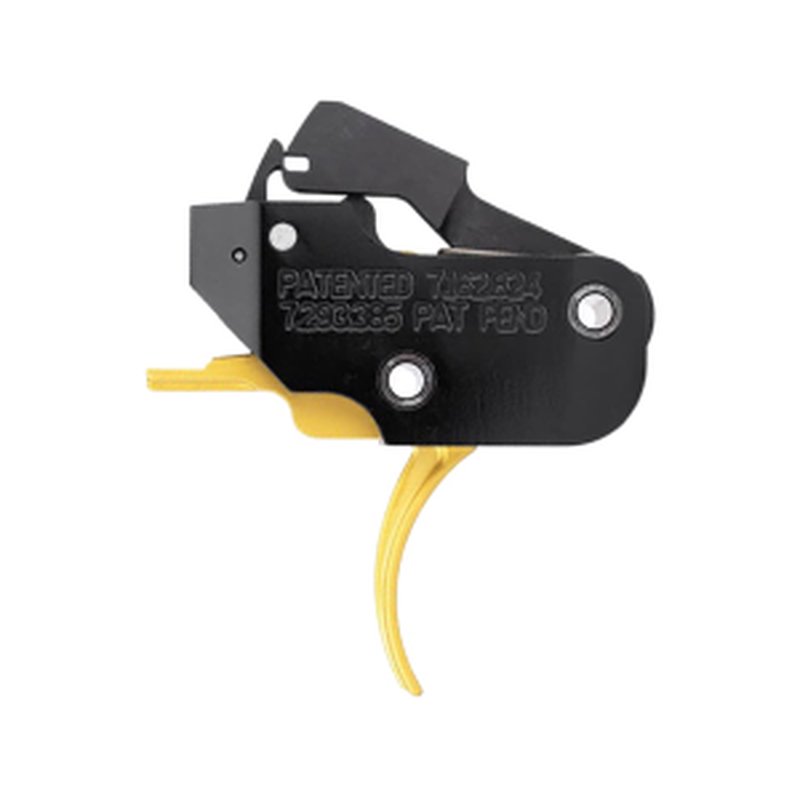 American Trigger Corp AR Gold AR-10 Two Stage Trigger Curved
