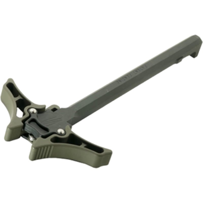 Timber Creek Outdoors AR10AMBICHOD Enforcer Charging Handle AR-10 OD Green Billet Aluminum Ambidextrous