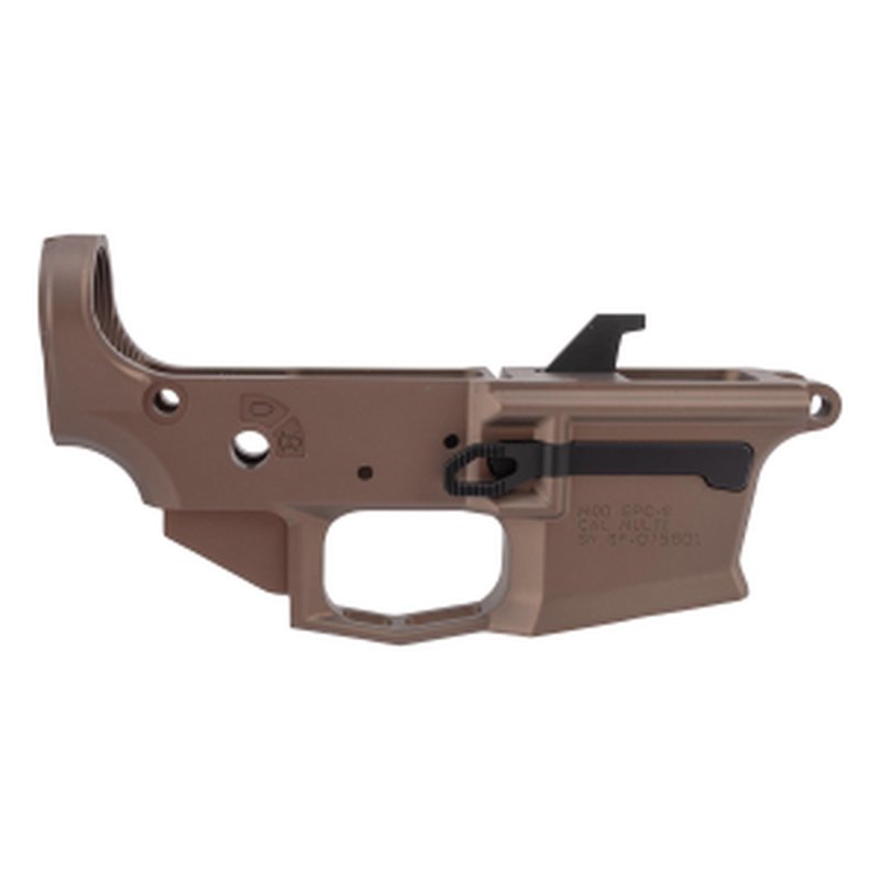 Aero Precision EPC 9mm/.40 S&W AR-15 Lower Receiver - Kodiak Brown Anodized