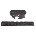 Daniel Defense DDM4 Striped Receiver Set w/ MFR 15.0 Handguard, Red Crocodile